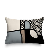 Scara Abstract Reversible Indoor/Outdoor Rectangular Pillow