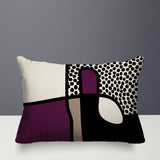 Scara Abstract Reversible Indoor/Outdoor Rectangular Pillow