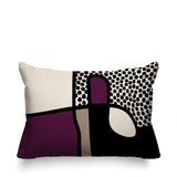 Scara Abstract Reversible Indoor/Outdoor Rectangular Pillow