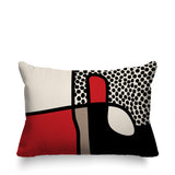Scara Abstract Reversible Indoor/Outdoor Rectangular Pillow