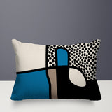 Scara Abstract Reversible Indoor/Outdoor Rectangular Pillow