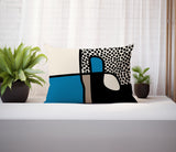 Scara Abstract Reversible Indoor/Outdoor Rectangular Pillow