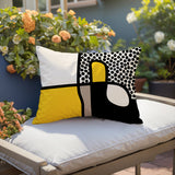 Scara Abstract Reversible Indoor/Outdoor Rectangular Pillow