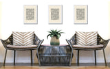 Scaro Zebra Print Indoor/Outdoor Reversible Rectangular Pillow