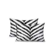 Scaro Zebra Print Indoor/Outdoor Reversible Rectangular Pillow