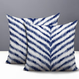 Scaro Zebra Print Indoor/Outdoor Reversible Square Pillow
