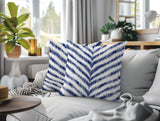 Scaro Zebra Print Indoor/Outdoor Reversible Square Pillow