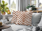 Scaro Zebra Print Indoor/Outdoor Reversible Square Pillow