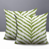 Scaro Zebra Print Indoor/Outdoor Reversible Square Pillow