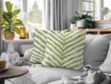 Scaro Zebra Print Indoor/Outdoor Reversible Square Pillow