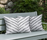 Scaro Zebra Print Indoor/Outdoor Reversible Rectangular Pillow