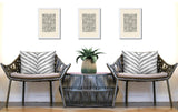Scaro Zebra Print Indoor/Outdoor Reversible Rectangular Pillow