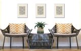 Scaro Zebra Print Indoor/Outdoor Reversible Rectangular Pillow