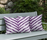 Scaro Zebra Print Indoor/Outdoor Reversible Rectangular Pillow