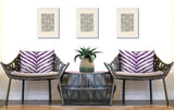 Scaro Zebra Print Indoor/Outdoor Reversible Rectangular Pillow