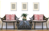 Scaro Zebra Print Indoor/Outdoor Reversible Rectangular Pillow