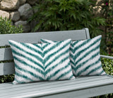 Scaro Zebra Print Indoor/Outdoor Reversible Rectangular Pillow