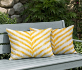 Scaro Zebra Print Indoor/Outdoor Reversible Rectangular Pillow
