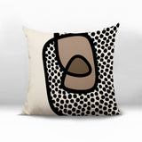 Scully Abstract Reversible Indoor/Outdoor Square Pillow