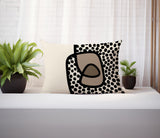 Scully Abstract Reversible Indoor/Outdoor Rectangular Pillow