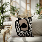 Scully Abstract Lumbar Indoor/Outdoor Throw Pillow