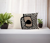 Scully Abstract Reversible Indoor/Outdoor Rectangular Pillow