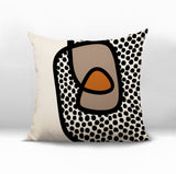 Scully Abstract Reversible Indoor/Outdoor Square Pillow