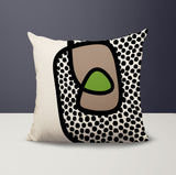 Scully Abstract Reversible Indoor/Outdoor Square Pillow