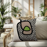 Scully Abstract Lumbar Indoor/Outdoor Throw Pillow