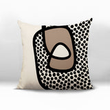 Scully Abstract Reversible Indoor/Outdoor Square Pillow