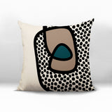 Scully Abstract Reversible Indoor/Outdoor Square Pillow
