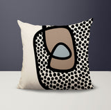 Scully Abstract Reversible Indoor/Outdoor Square Pillow