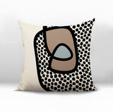 Scully Abstract Reversible Indoor/Outdoor Square Pillow