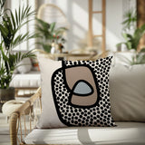 Scully Abstract Lumbar Indoor/Outdoor Throw Pillow
