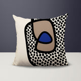 Scully Abstract Reversible Indoor/Outdoor Square Pillow