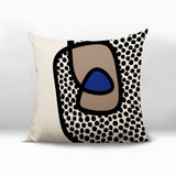 Scully Abstract Reversible Indoor/Outdoor Square Pillow