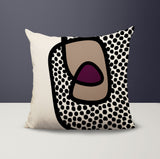 Scully Abstract Reversible Indoor/Outdoor Square Pillow