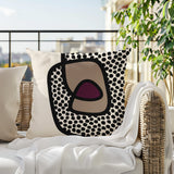 Scully Abstract Lumbar Indoor/Outdoor Throw Pillow
