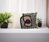 Scully Abstract Reversible Indoor/Outdoor Rectangular Pillow