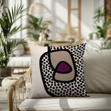 Scully Abstract Lumbar Indoor/Outdoor Throw Pillow