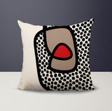Scully Abstract Reversible Indoor/Outdoor Square Pillow