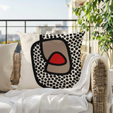 Scully Abstract Lumbar Indoor/Outdoor Throw Pillow