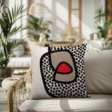 Scully Abstract Lumbar Indoor/Outdoor Throw Pillow