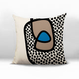 Scully Abstract Reversible Indoor/Outdoor Square Pillow