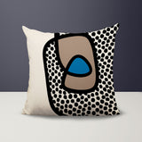 Scully Abstract Reversible Indoor/Outdoor Square Pillow