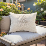 Seghir Floral Spun Polyester Square Indoor/Outdoor Throw Pillow