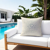 Seghir Floral Reversible Indoor/Outdoor Square Pillow