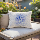 Seghir Floral Spun Polyester Square Indoor/Outdoor Throw Pillow