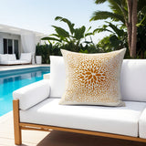Seghir Floral Reversible Indoor/Outdoor Square Pillow
