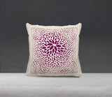 Seghir Floral Spun Polyester Square Indoor/Outdoor Throw Pillow